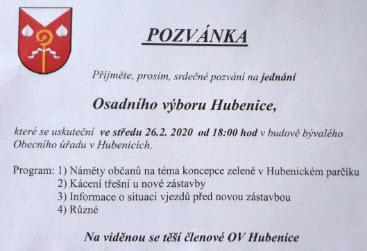 Obec Hubenice